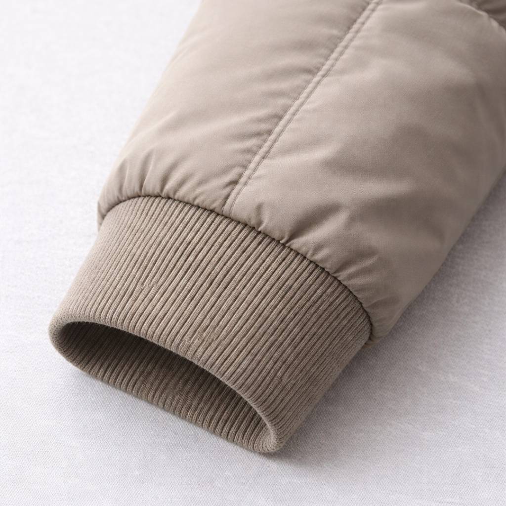 Kacob | Corduroy Collar Puffer Jacket