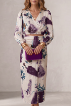 Kacob | Watercolour Floral Two Piece Set