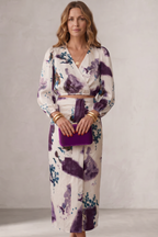 Kacob | Watercolour Floral Two Piece Set
