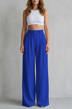 Kacob | Wide Leg Tailored Trousers