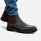 Kacob | Men's Leather Chelsea Boots Waterproof