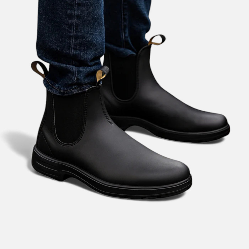 Kacob | Men's Leather Chelsea Boots Waterproof