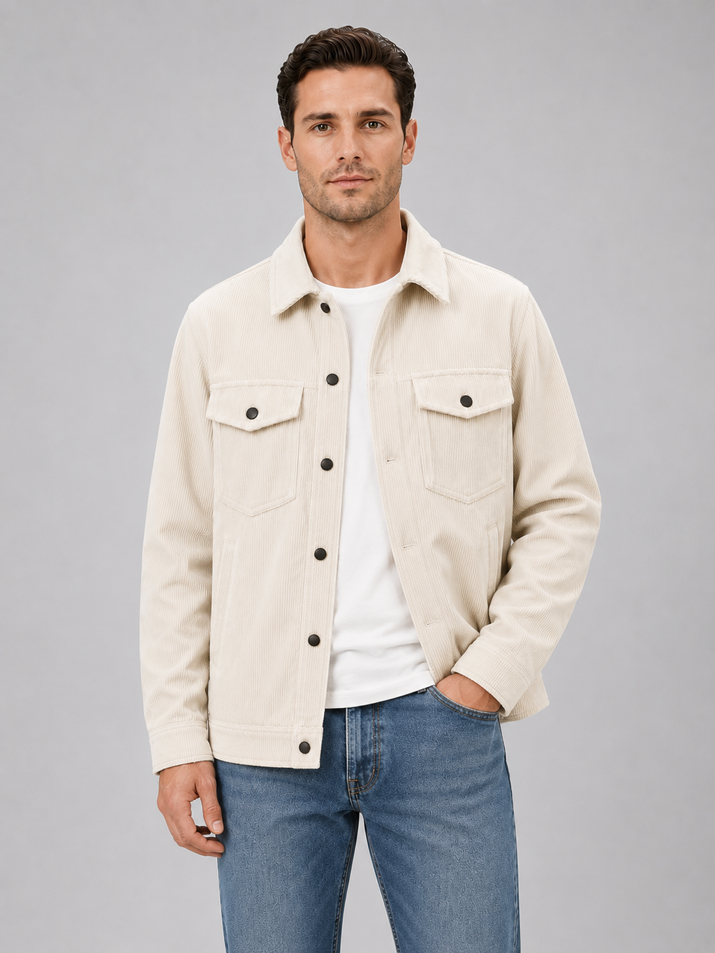 Kacob | Men's Corduroy Overshirt
