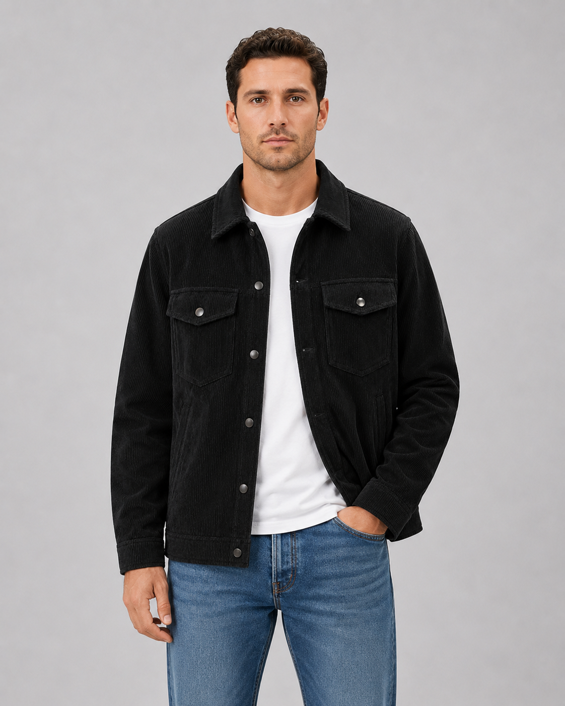 Kacob | Men's Corduroy Overshirt