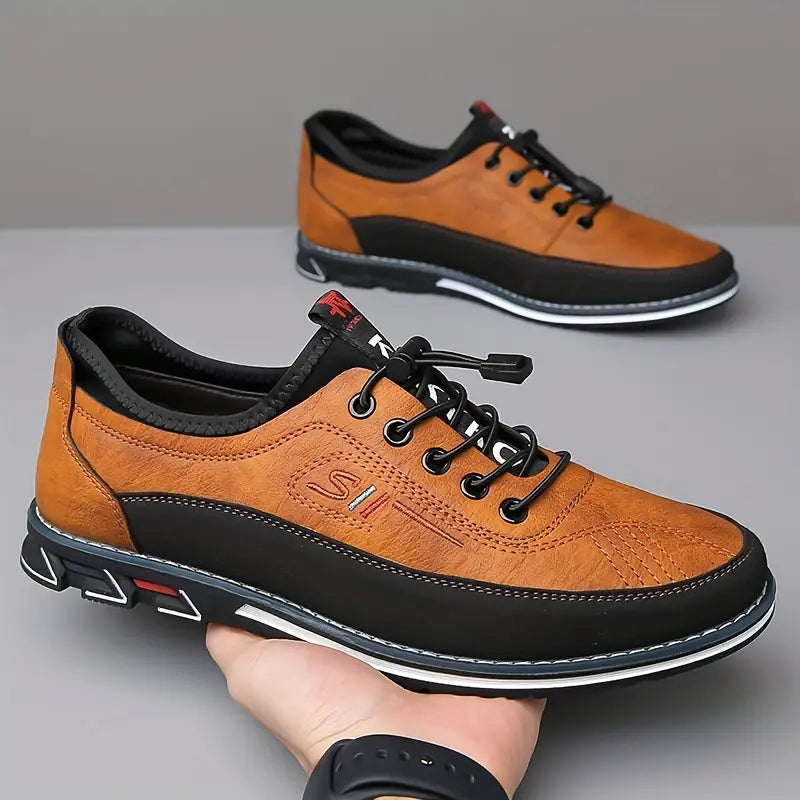 Kacob | Smart Casual Leather Lace-Up Shoes