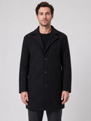 Kacob | Single Breasted Tailored Overcoat – Smart Casual Style