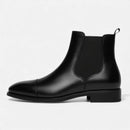 Kacob | Men's Leather Chelsea Boots Cap Toe