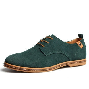 Kacob | Men's Vegan Leather Derby Shoes Suede Finish