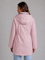 Kacob | Drawstring Hooded Rain Parka