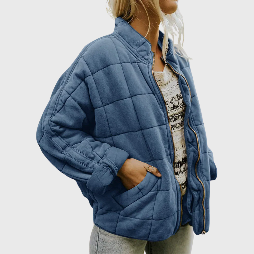 Kacob | Quilted Zip-Up Jacket