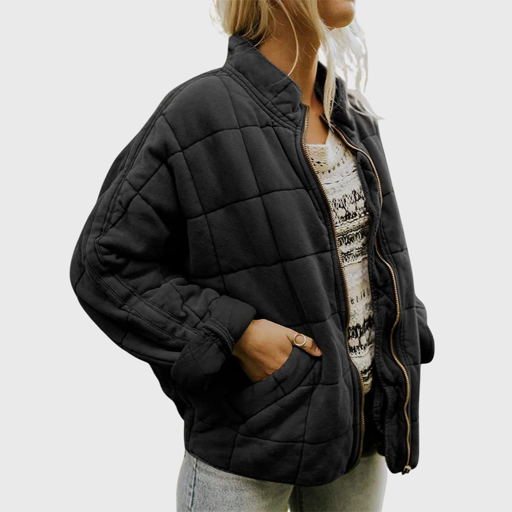 Kacob | Quilted Zip-Up Jacket