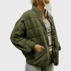 Kacob | Quilted Zip-Up Jacket