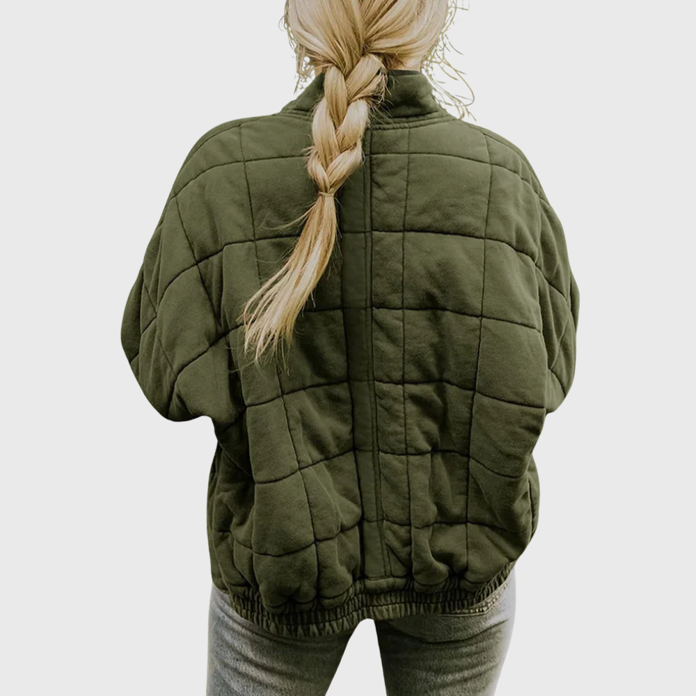 Kacob | Quilted Zip-Up Jacket
