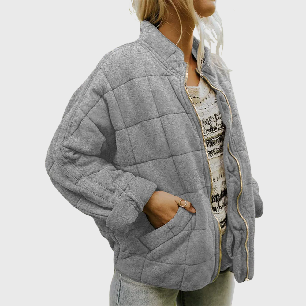 Kacob | Quilted Zip-Up Jacket