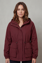 Kacob | Utility Drawstring Waterproof Jacket