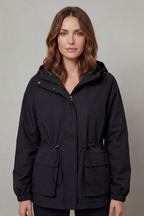 Kacob | Utility Drawstring Waterproof Jacket