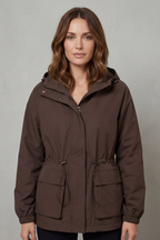 Kacob | Utility Drawstring Waterproof Jacket