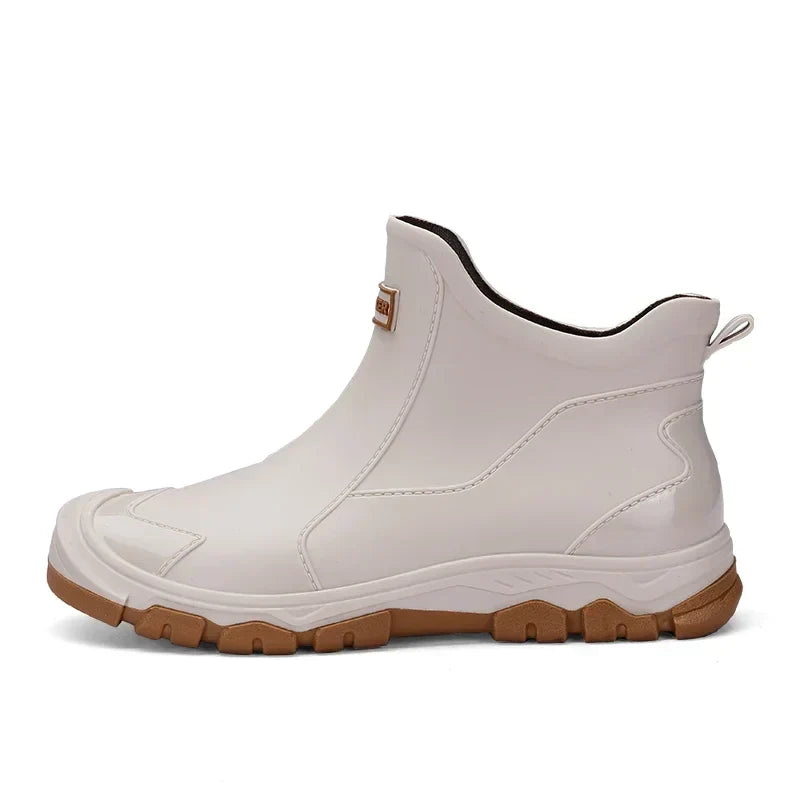 kacob womens sturdy outdoor rain boots