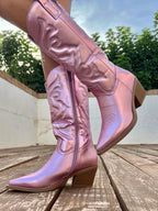 kacob womens metallic western boots