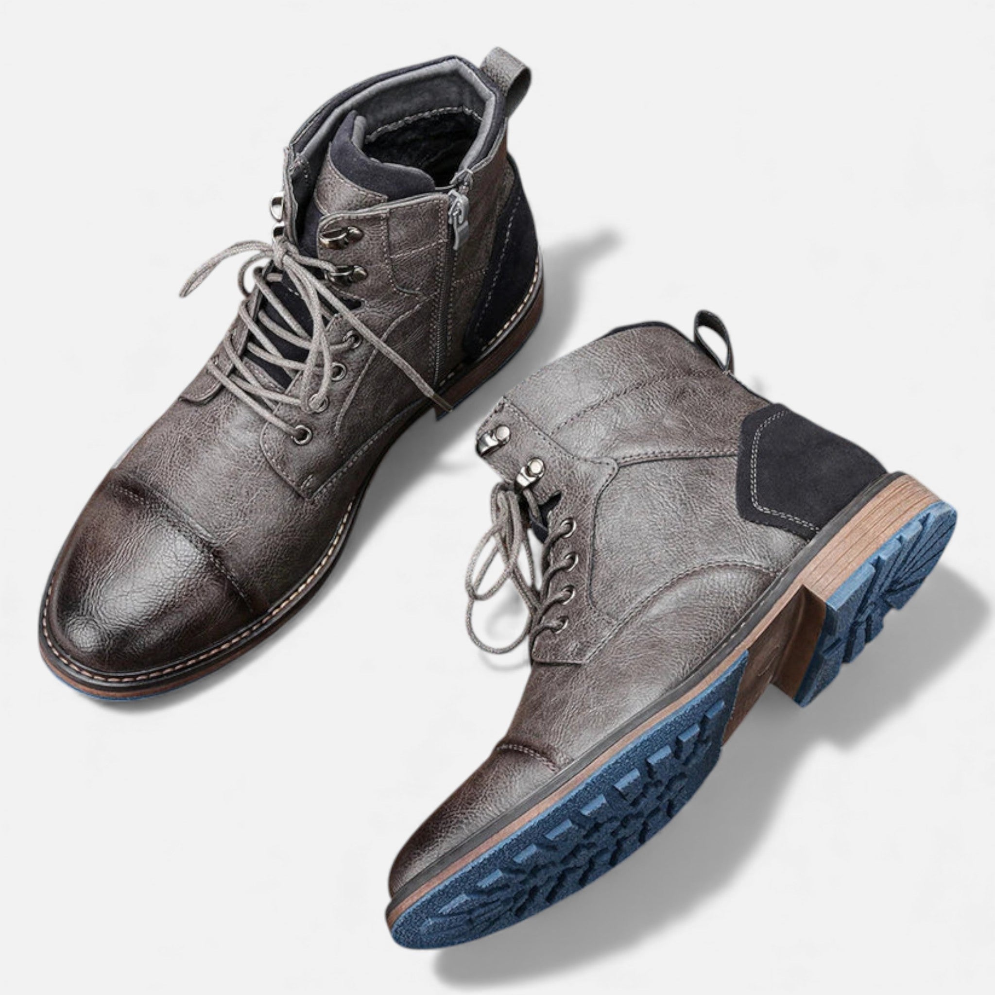 Kacob | Men's Leather Chelsea Boots Outdoor