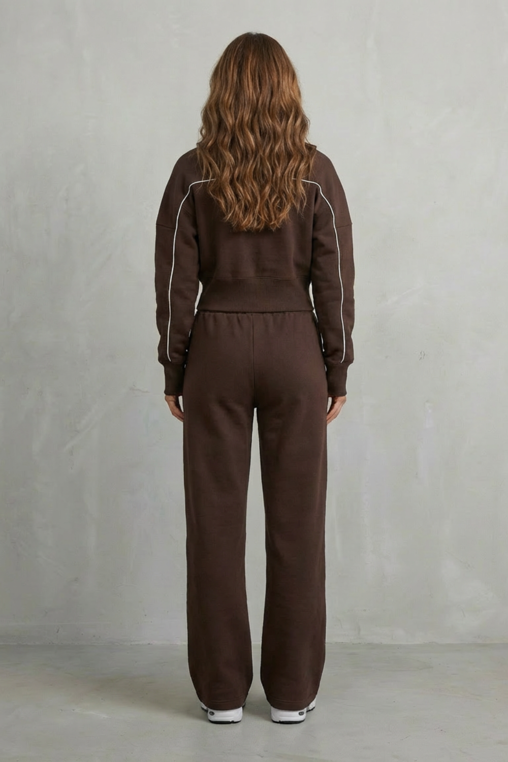 Kacob | Contrast Piping Tracksuit Set