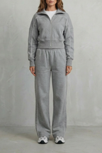Kacob | Contrast Piping Tracksuit Set