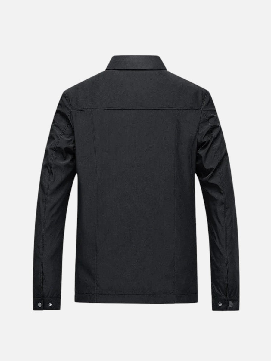 Kacob | Men's Lightweight Harrington Jacket, Black