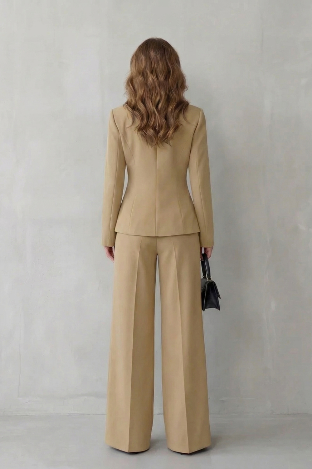 Kacob | Sculpted Waist Tailored Suit Set