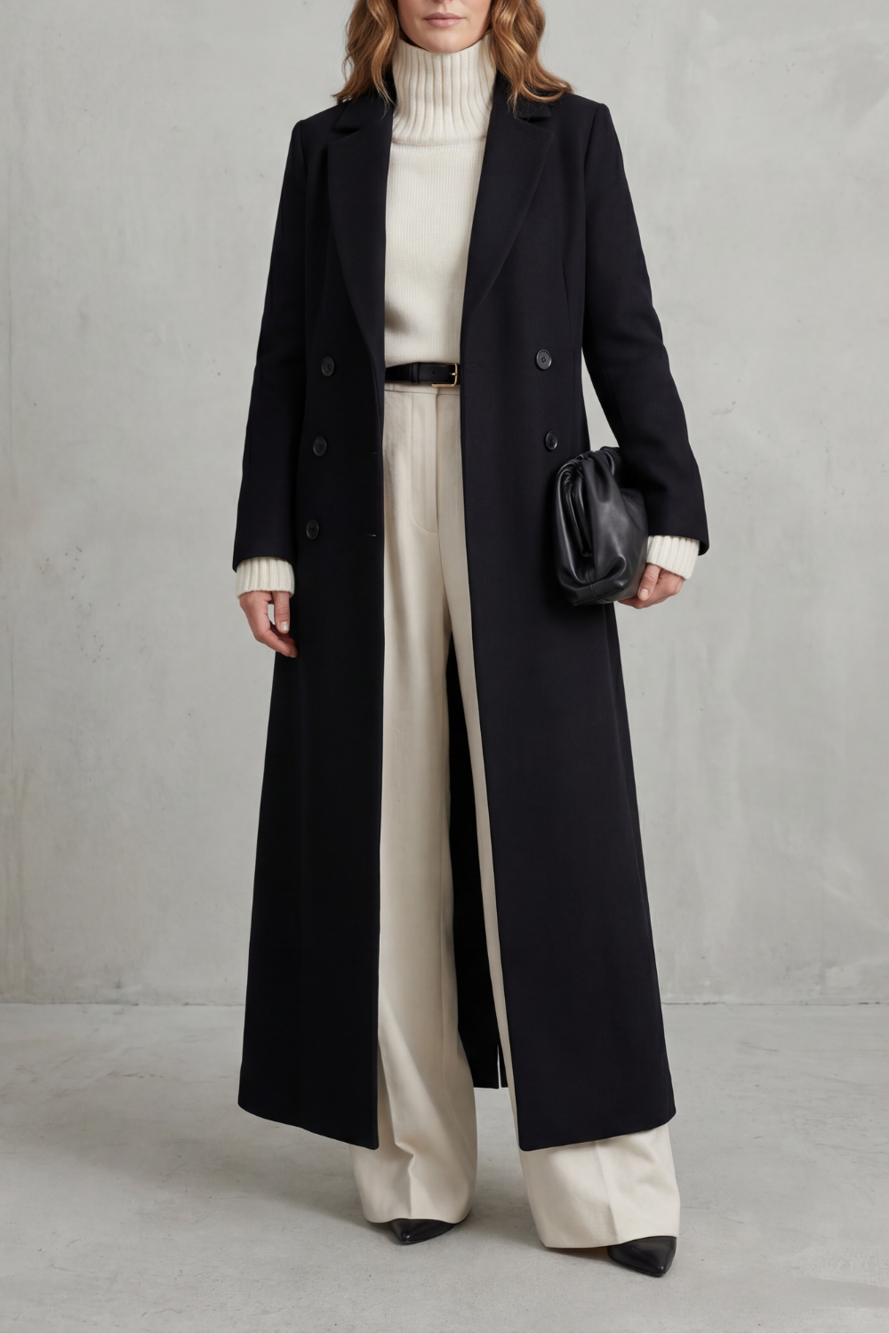 Kacob | Maxi Double Breasted Coat