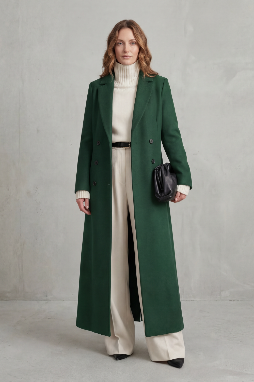 Kacob | Maxi Double Breasted Coat