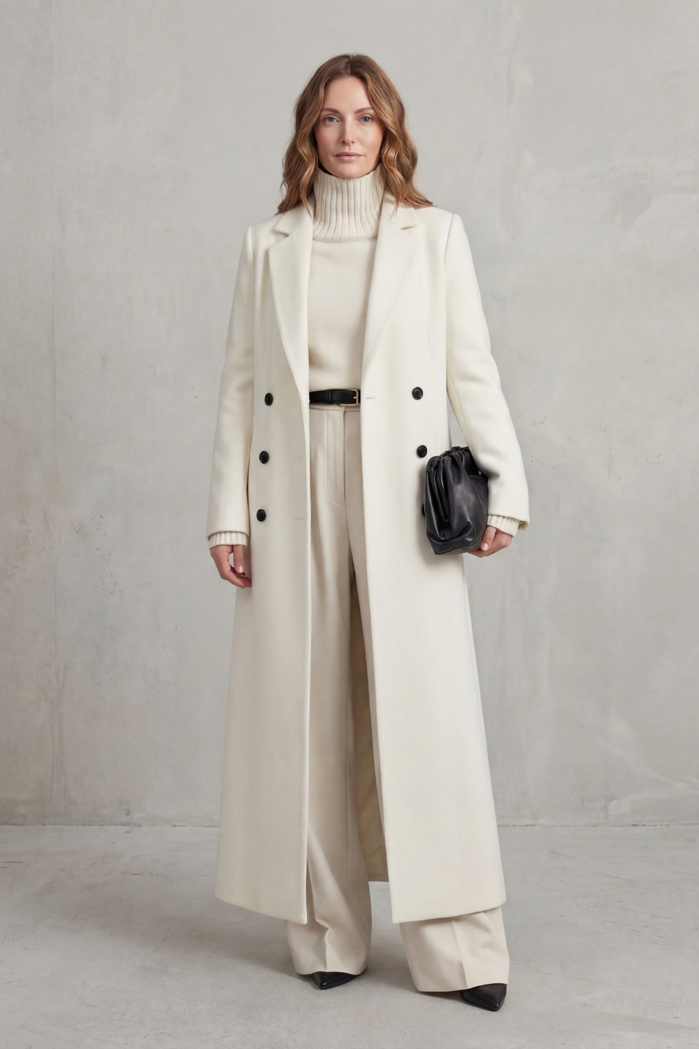 Kacob | Maxi Double Breasted Coat