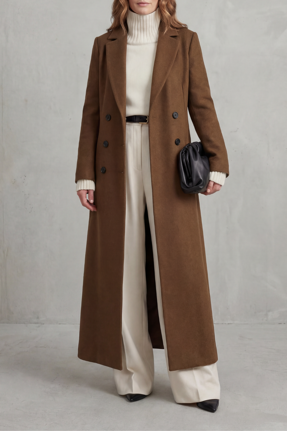 Kacob | Maxi Double Breasted Coat