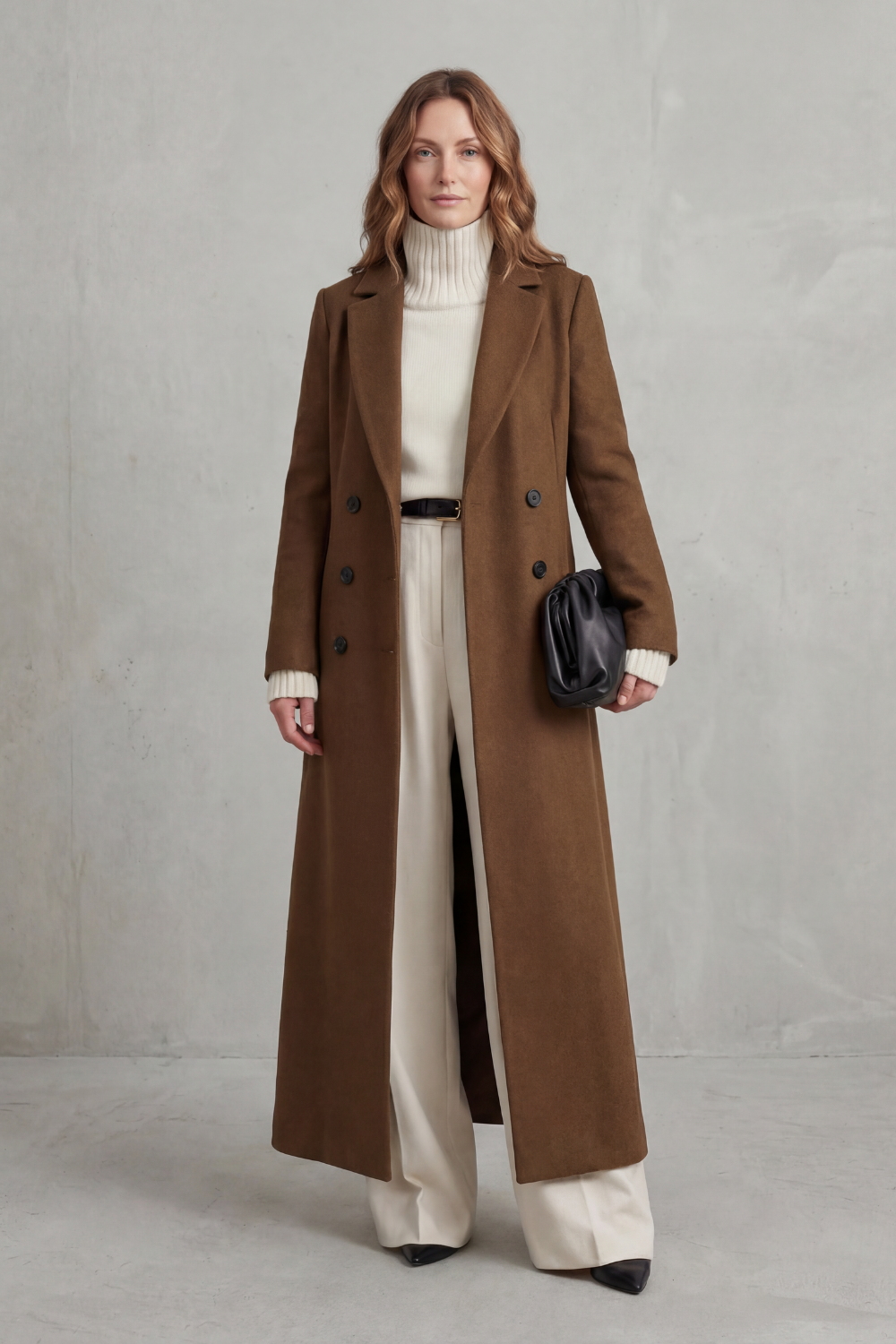 Kacob | Maxi Double Breasted Coat