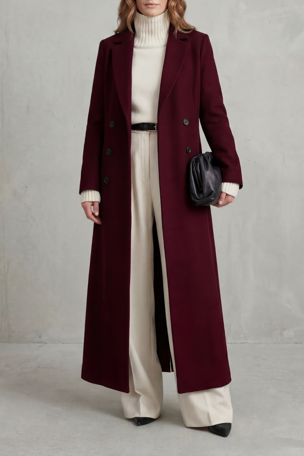 Kacob | Maxi Double Breasted Coat
