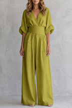 Kacob | Batwing Wide Leg Jumpsuit