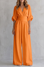 Kacob | Batwing Wide Leg Jumpsuit