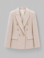 Kacob | Double-Breasted Tweed Blazer