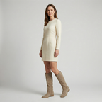 Kacob | Harness Strap Knee-High Boots