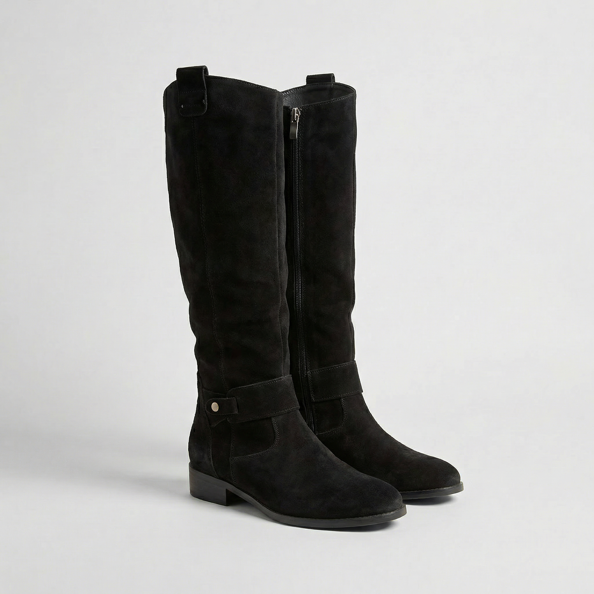 Kacob | Harness Strap Knee-High Boots