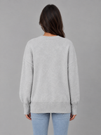 Kacob | Oversized Crew Neck Jumper