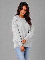 Kacob | Oversized Crew Neck Jumper