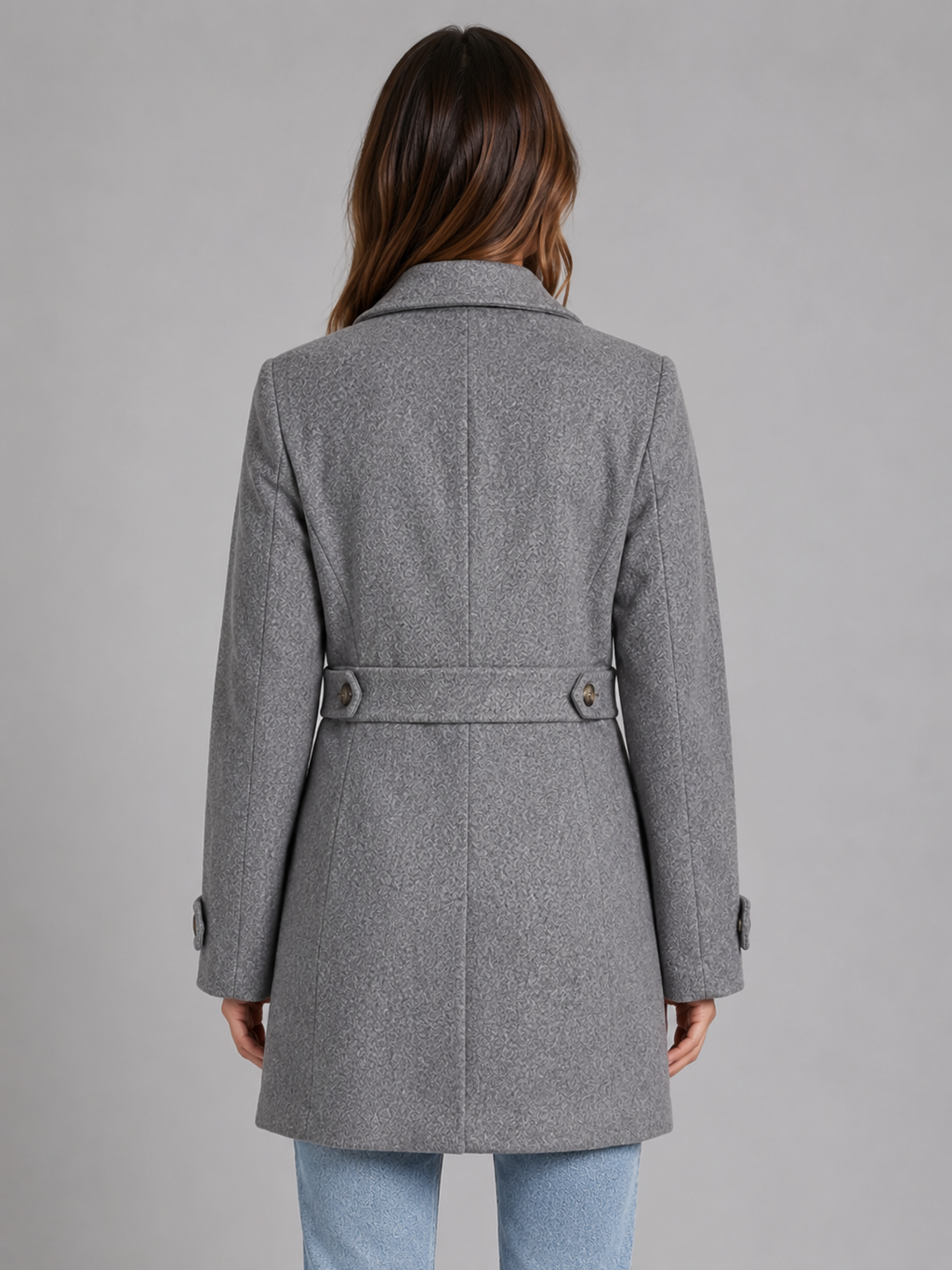 Kacob | Tailored Longline Button Coat