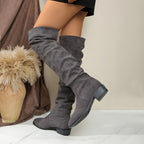 kacob womens slouch over the knee boots