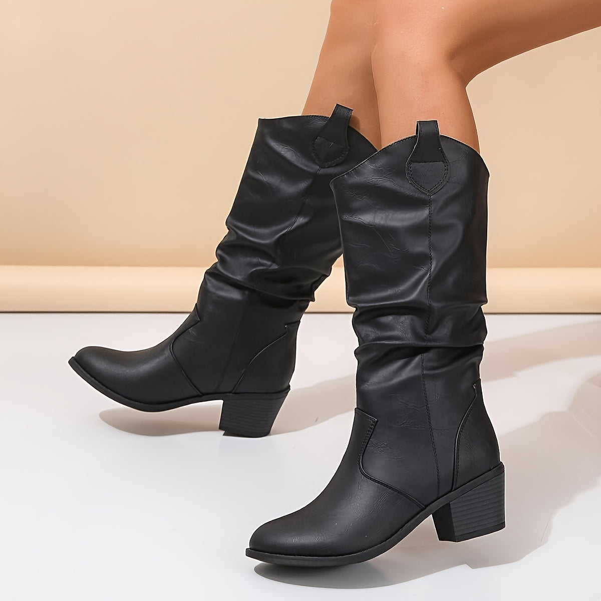 kacob womens wide calf western boots