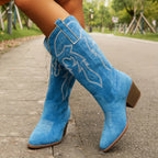 kacob womens statement western cowboy boots