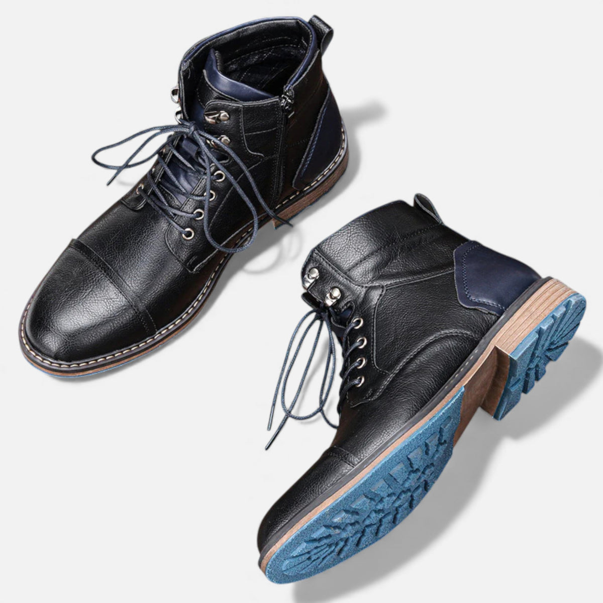 Kacob | Men's Leather Chelsea Boots Outdoor