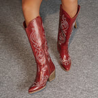 kacob womens embroidered western cowboy boots