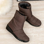 kacob womens glossy ankle rain boots