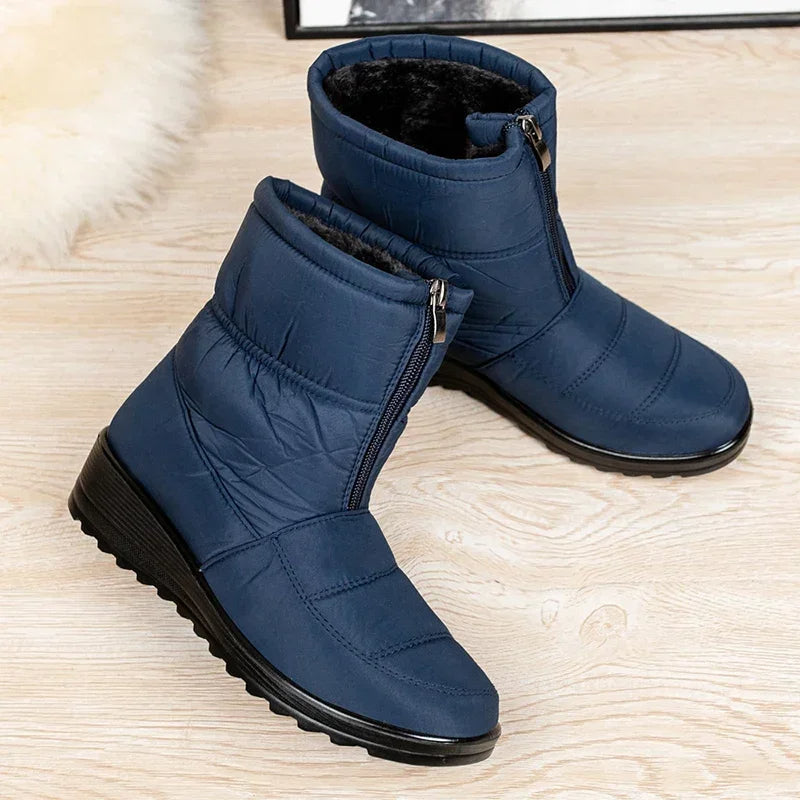 kacob womens glossy ankle rain boots