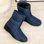 kacob womens glossy ankle rain boots